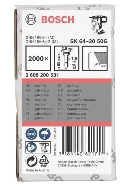 Gsk 50 Çivisi 25MM 5000Lİ 200513