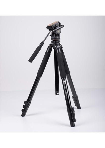 -600 Pro Profesyonel Video Tripod 210 cm Taşıma Çantalı