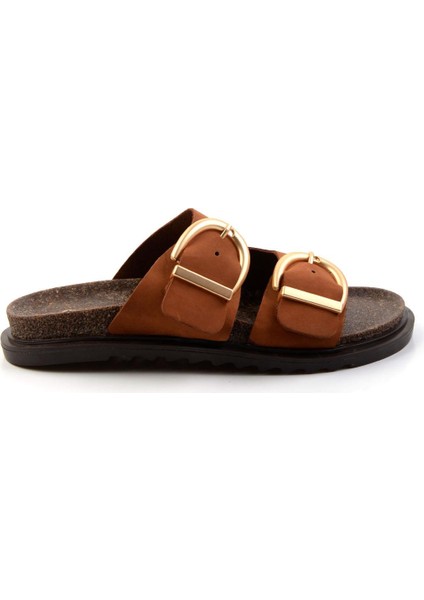 Taba Leather Kadın Terlik K04666013901