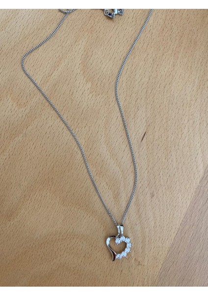 Kalpli Zirkon Taşlı Xuping Silver Kolye modelleri