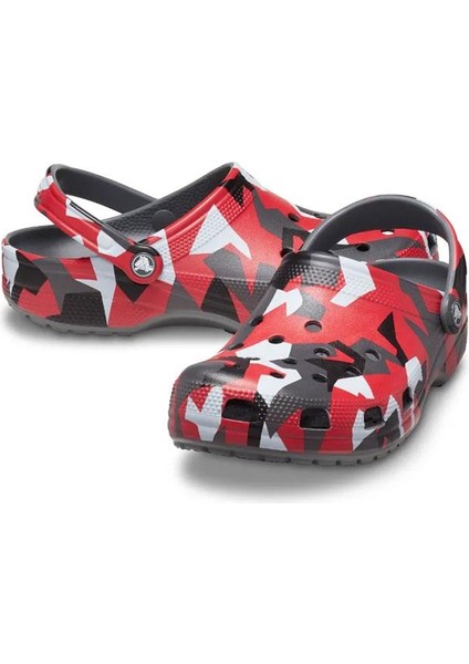 Geo Camo Clog Kadın Sandalet 211009-0IE