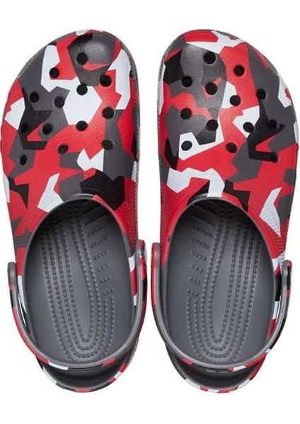 Geo Camo Clog Kadın Sandalet 211009-0IE
