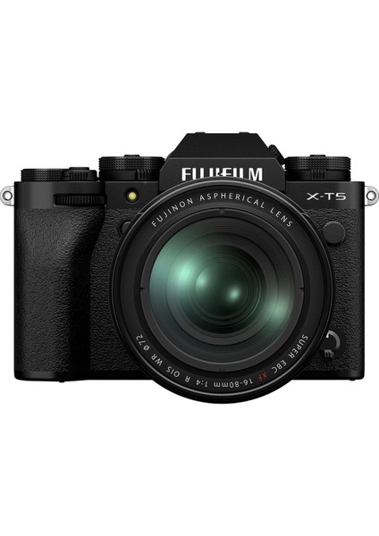 X-T5 Siyah XF16-80MM Kit ( Türkiye Garantili)