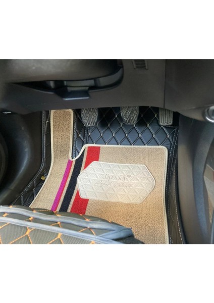 Nissan Juke 2011-2019 Arası Aracına Özel 8d Çift Katmanlı Havuzlu Paspas Takımı (Siyah)