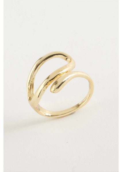Oval Metal Yüzük