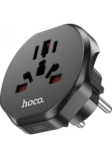 Hoco Ac6 Travel Power Universal Seyahat Şarj Adaptörü EU-(5775) - NTR4682-8948