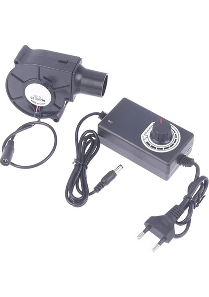 7530 Eritme Metal Fan Barbekü Üfleyici Kömür Soğutma Ab Fişi (Yurt Dışından)