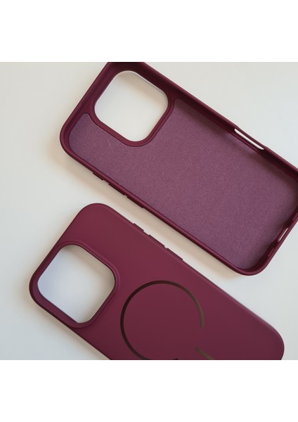iPhone 16 Pro (6.3inc) Magsafe ile Uyumlu Yumuşak Soft Mükemmel Manyetik Esnek Silikon Kılıf modelleri