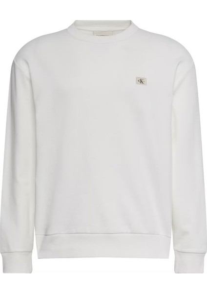 Erkek Ls Eu 350TERRY Badge Crewneck Sw Sweatshirts