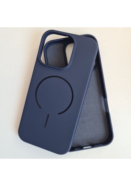 iPhone 16 Pro (6.3inc) Magsafe ile Uyumlu Yumuşak Soft Mükemmel Manyetik Esnek Silikon Kılıf