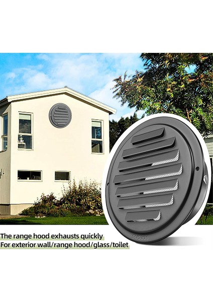 4 Inç 304 Paslanmaz Çelik Hava Menfezleri Panjurlu Izgara Kapağı (Yurt Dışından) indirimleri