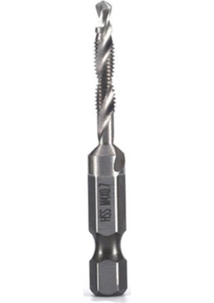 M4X0.7MM Yüksek Hızlı Çelik 4341 Titanyum Kaplamalı Kompozit Kılavuz Matkap (Yurt Dışından)