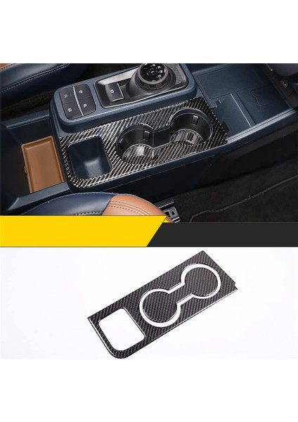 Merkezi Kontrol Bardak Tutucu Panel Kapağı Sticker Dekorasyonu (Yurt Dışından)