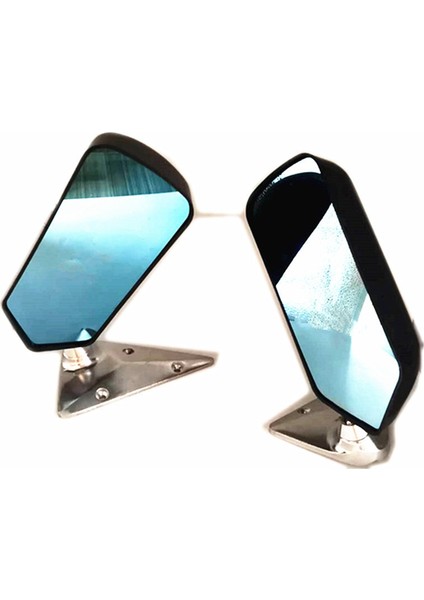 Adet Evrensel Retro Araba Dikiz Aynası El Sanatları Kare F1 Stili (Yurt Dışından) indirimleri