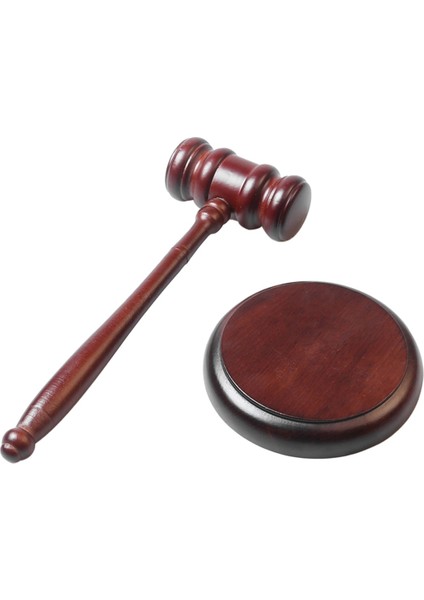 Avukat Dekoratif Çekiç Yargıç Çekiç Ahşap Çok Amaçlı Alet (Yurt Dışından)