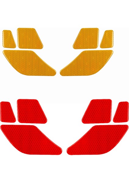 Araba Kapısı Uyarı Yansıtıcı Etiket Sarı Için Güvenlik (Yurt Dışından) indirimleri