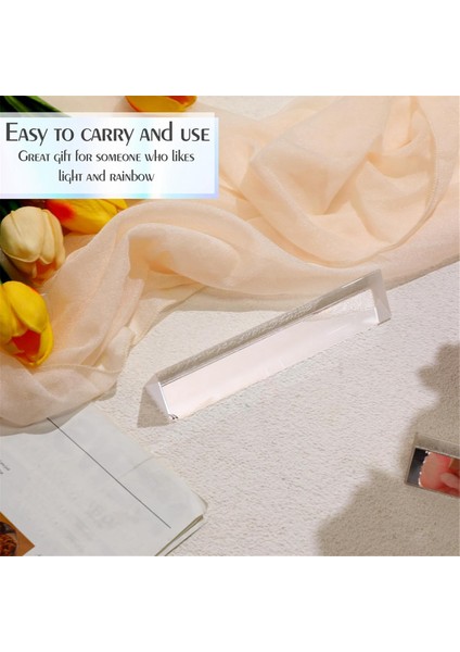 Fotoğrafçılık Için 2 Adet 6 Inç Kristal Optik Cam Üçgen Prizma (Yurt Dışından) indirimleri