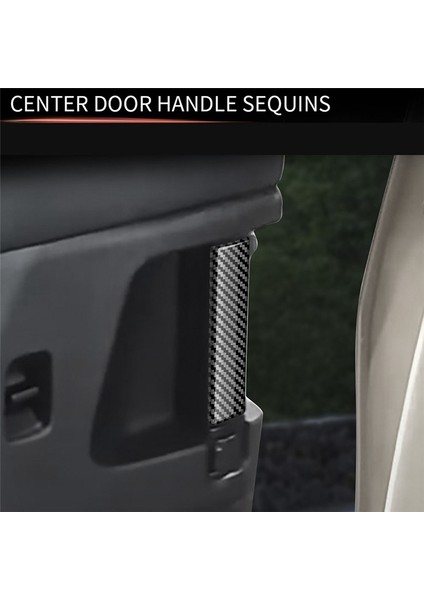 Karbon Fiber Desenli Kapı Kolu Çerçeve Paneli Kaplamaları Sticker (Yurt Dışından) modelleri