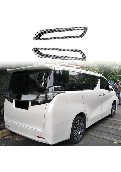 Alphard Araba Arka Tampon Reflektör Sis Farı Kapağı Döşemeleri Için (Yurt Dışından)
