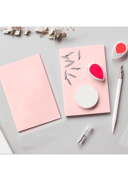 8 Adet 4x6 Inç Kauçuk Oyma Blokları Linolyum Blok Damga Yapma Kiti (Yurt Dışından) modelleri