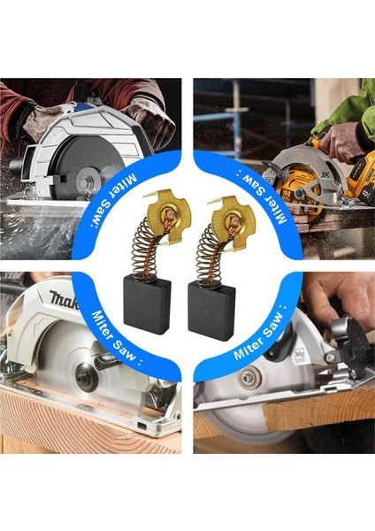 Karbon Fırça Takımı Gönye Testere Için Tam Uyumlu (Yurt Dışından) fırsatları