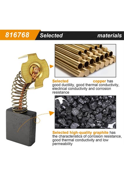 Karbon Fırça Takımı Gönye Testere Için Tam Uyumlu (Yurt Dışından) indirimleri