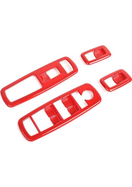 4 Adet Kırmızı Araba Iç Cam Kaldırma Döşemesi (Yurt Dışından) fiyatları