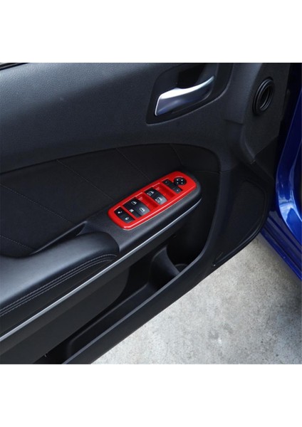 4 Adet Kırmızı Araba Iç Cam Kaldırma Döşemesi (Yurt Dışından) modelleri