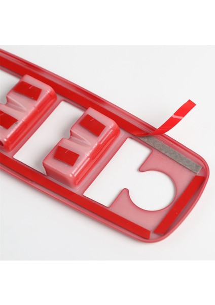 4 Adet Kırmızı Araba Iç Cam Kaldırma Döşemesi (Yurt Dışından) fırsatları