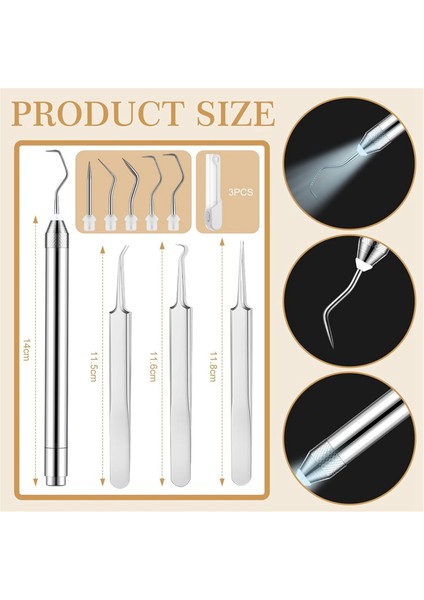 6 Parça Ayıklama Aletleri Seti Kesme Çıkarma El Sanatları (Yurt Dışından) fırsatları