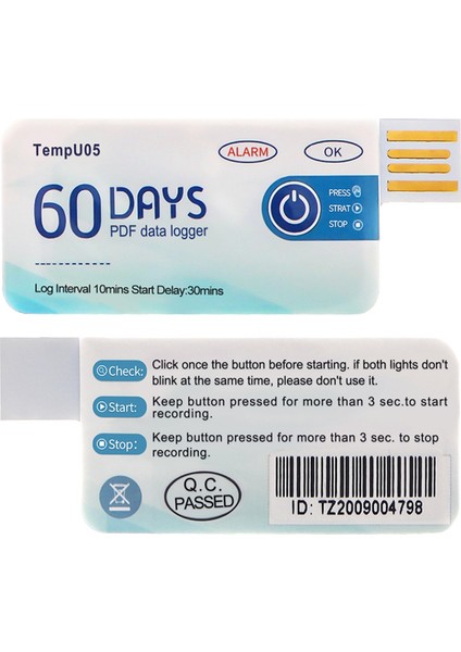 TEMPU05 1 Adet Sıcaklık Veri Kaydedici (Yurt Dışından) modelleri