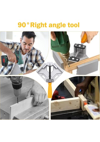 Dik Açı Kelepçesi, Tek Saplı 90° Alüminyum Alaşımlı Köşe Kelepçesi (Yurt Dışından) fırsatları