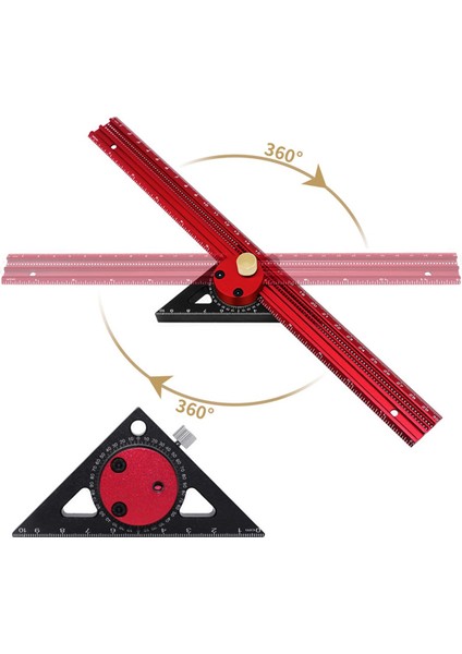 300MM Ağaç Işleme Işaretleme Cetveli T Cetveli Delik Cetveli Çizgi Cetveli (Yurt Dışından) modelleri