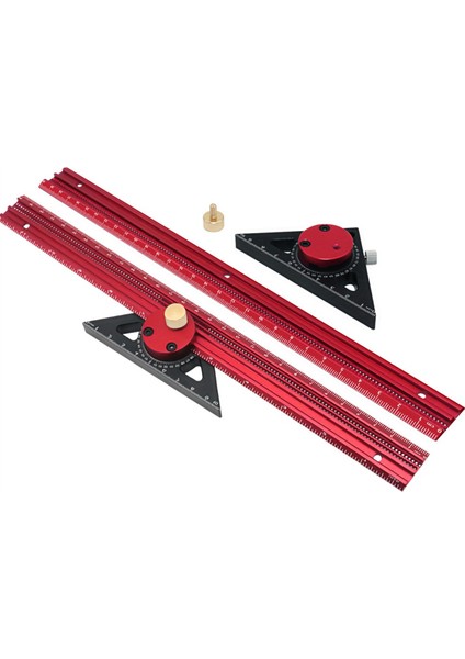 300MM Ağaç Işleme Işaretleme Cetveli T Cetveli Delik Cetveli Çizgi Cetveli (Yurt Dışından) fırsatları