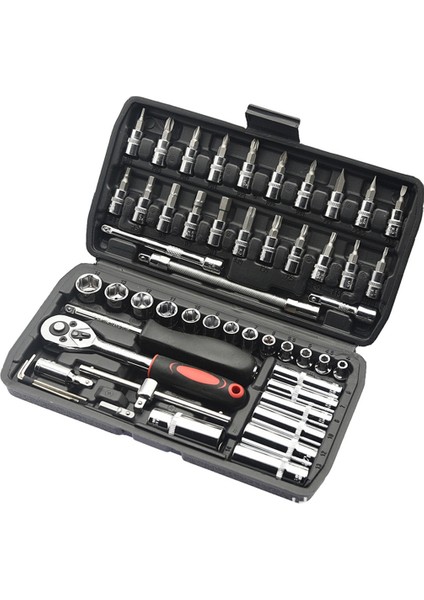 Soket Kombinasyonu 1/4 Cırcır Anahtarı Tornavida Soket (Yurt Dışından)