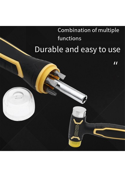 Çok Fonksiyonlu Montaj Çekici Çift Renkli Saplı Tornavida (Yurt Dışından) indirimleri