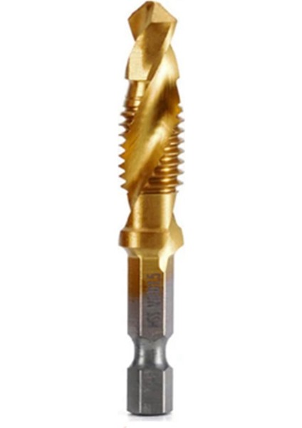 M10X1.5MM Altıgen Şaftlı Hss Vida Dişi Metrik Kılavuz Matkap Uçları (Yurt Dışından)