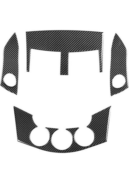 Karbon Fiber Çıkartma Orta Kontrol Paneli 4 06-12 (Yurt Dışından) fiyatları