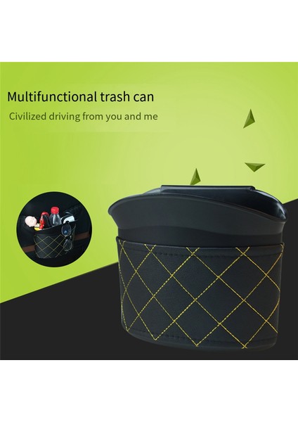 LW-1795B Araba Çöp Kutusu Sandalye Arkası Çöp Kutusu Depolama Kovası (Yurt Dışından) indirimleri