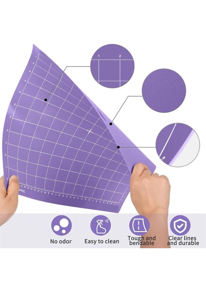 Kesme Matları, Vinil 8 Paket Çeşitli Kesme Matları 12X12 Inç, Kesme Matları (Yurt Dışından) indirimleri