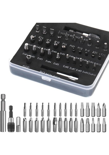 33 Parça Hasarlı Vida Çıkarma Seti ve Tornavida Uçları Seti (Yurt Dışından) fiyatları