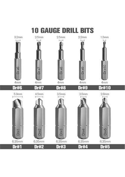 33 Parça Hasarlı Vida Çıkarma Seti ve Tornavida Uçları Seti (Yurt Dışından) modelleri