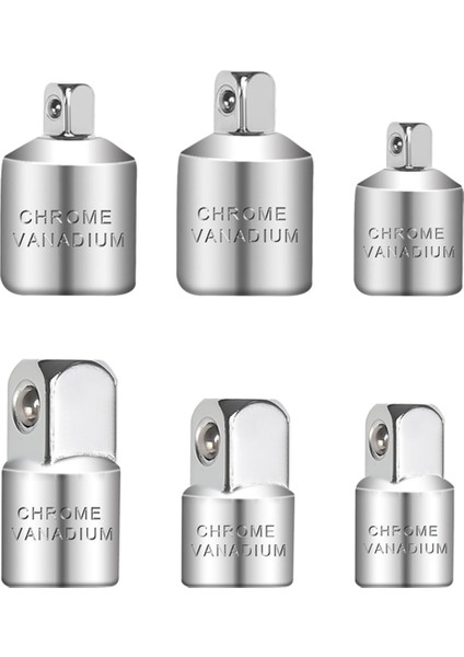 Soket Adaptörü, 6 Parçalı Adaptör Seti, Soket Adaptörü Seti (Yurt Dışından)