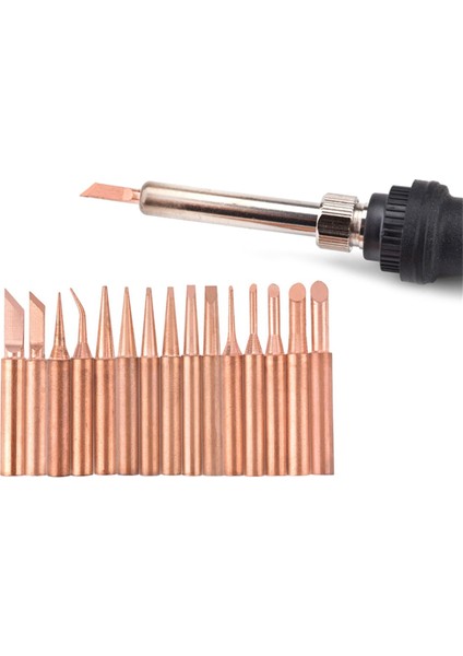 15 Adet/grup Saf Bakır Kurşunsuz Lehimleme Demiri Uçları (Yurt Dışından) modelleri