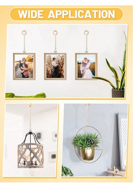 6'lı Paket Bitki Askı Uzatıcı Ahşap Halka El Dokuma Çiçek Saksısı (Yurt Dışından) modelleri