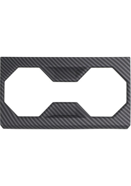 Mat Karbon Fiber Desenli Orta Konsol Bardak Tutucu Kapağı (Yurt Dışından) fiyatları