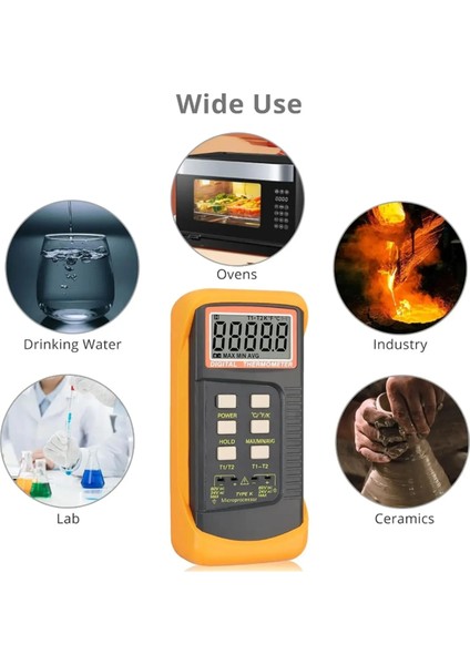 Hassas Sıcaklık Ölçümü Izleme Isı Ölçer (Yurt Dışından) fırsatları