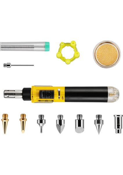 Kablosuz Gazlı Lehimleme Demiri Isı Alev Kontrol Kaynak Aleti,a (Yurt Dışından)