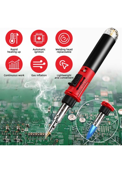 Kablosuz Gazlı Lehimleme Demiri Isı Alev Kontrol Kaynak Aleti,a (Yurt Dışından) fırsatları
