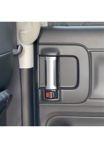 Orta Kapı Iç Kulp Düğmesi Süsleme Stickerı Gümüş (Yurt Dışından) fırsatları